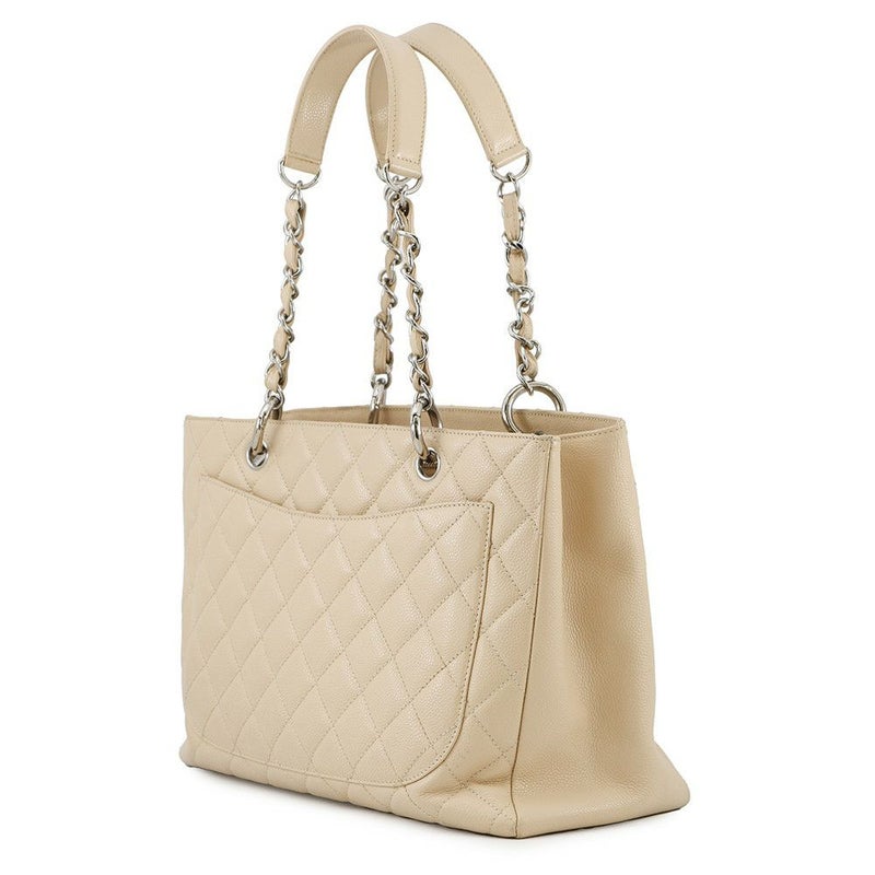 シャネル チェーントートバッグ ココマーク マトラッセ GST キャビアスキン A50995 CHANEL