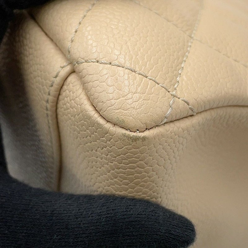 シャネル チェーントートバッグ ココマーク マトラッセ GST キャビアスキン A50995 CHANEL