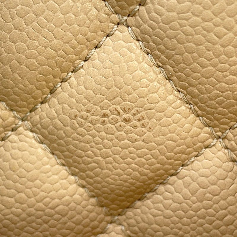 シャネル チェーントートバッグ ココマーク マトラッセ GST キャビアスキン A50995 CHANEL