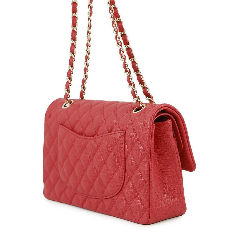 シャネル チェーンショルダーバッグ マトラッセ25 ココマーク ダブルチェーン キャビアスキン A01112 CHANEL