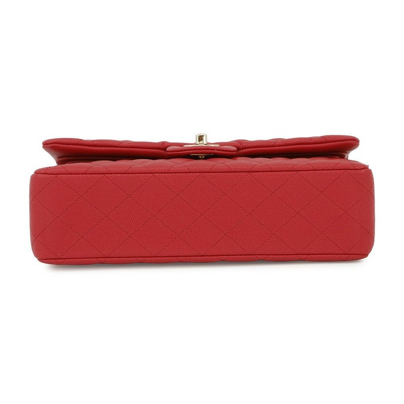 シャネル チェーンショルダーバッグ マトラッセ25 ココマーク ダブルチェーン キャビアスキン A01112 CHANEL