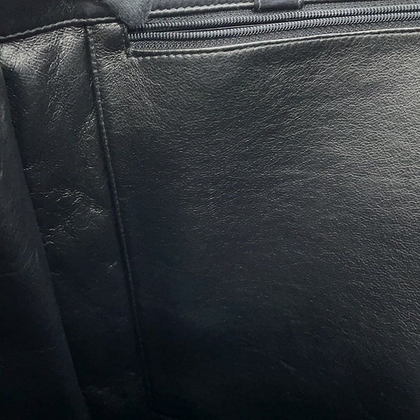 シャネル チェーントートバッグ ココマーク ラムスキン CHANEL 黒