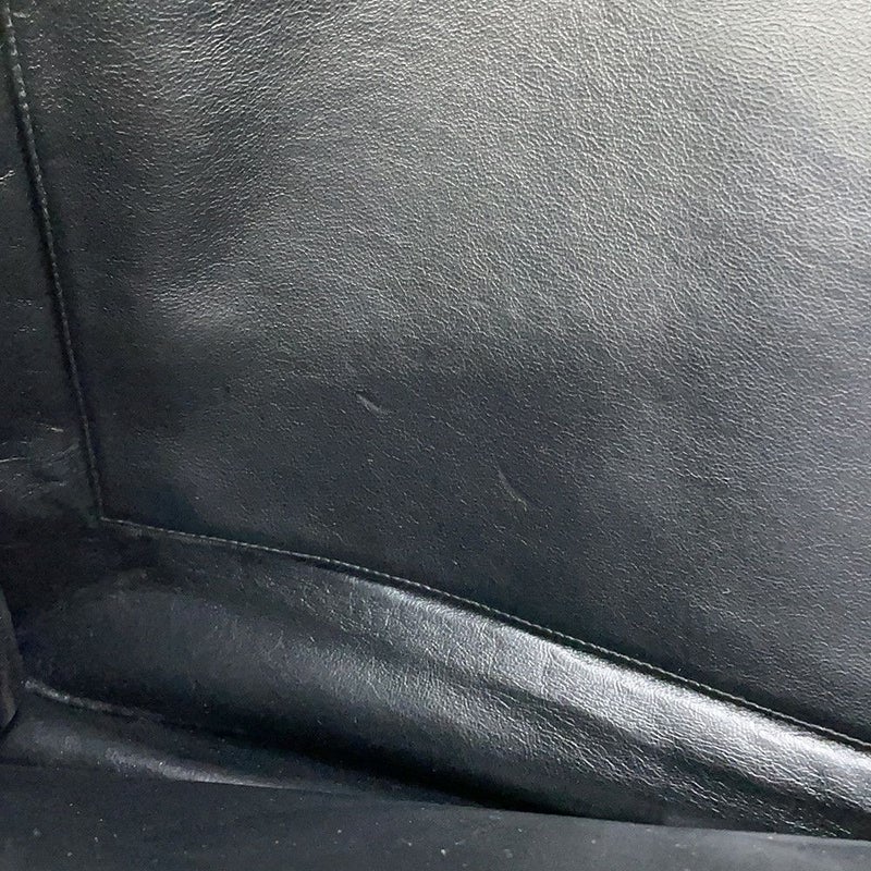 シャネル チェーントートバッグ ココマーク ラムスキン CHANEL 黒