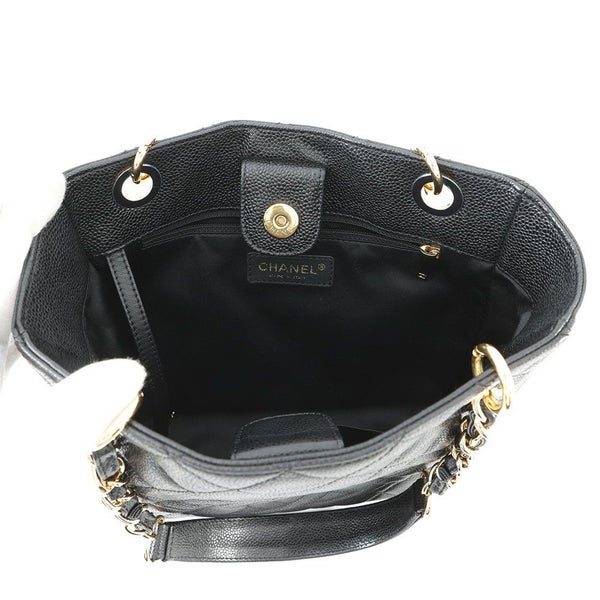 シャネル トートバッグ マトラッセ ココマーク PST A50994 CHANEL 黒
