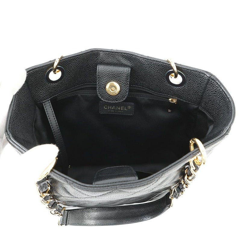 シャネル トートバッグ マトラッセ ココマーク PST A50994 CHANEL 黒