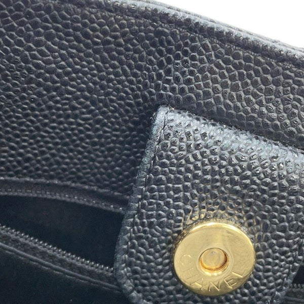 シャネル トートバッグ マトラッセ ココマーク PST A50994 CHANEL 黒