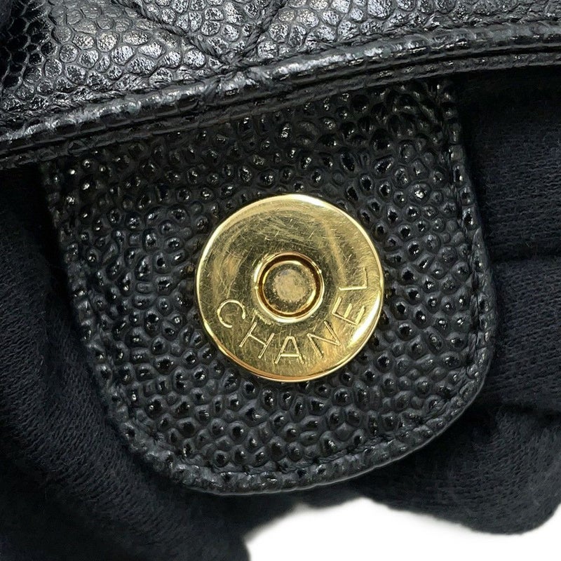 シャネル トートバッグ マトラッセ ココマーク PST A50994 CHANEL 黒