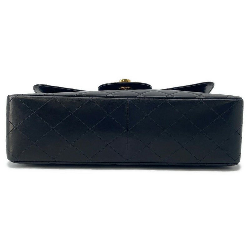 シャネル チェーンショルダーバッグ マトラッセ30 ココマーク ラムスキン A04412 CHANEL バッグ デカマト 黒