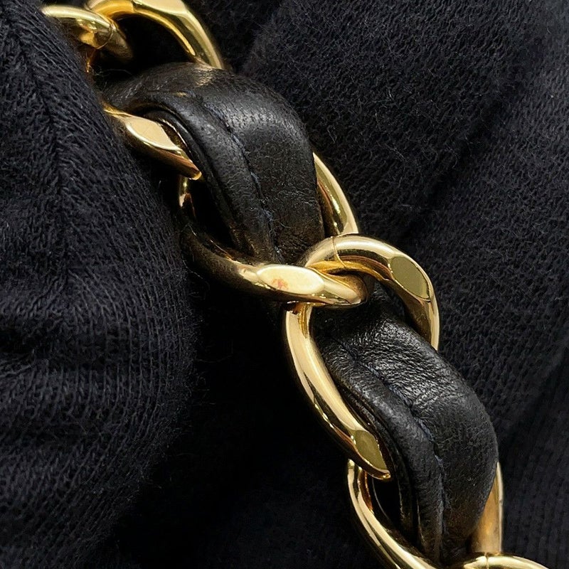 シャネル チェーンショルダーバッグ マトラッセ30 ココマーク ラムスキン A04412 CHANEL バッグ デカマト 黒