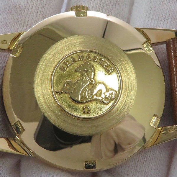 オメガ シーマスター 14704-3SC OMEGA 腕時計 黒文字盤 ヴィンテージウォッチ