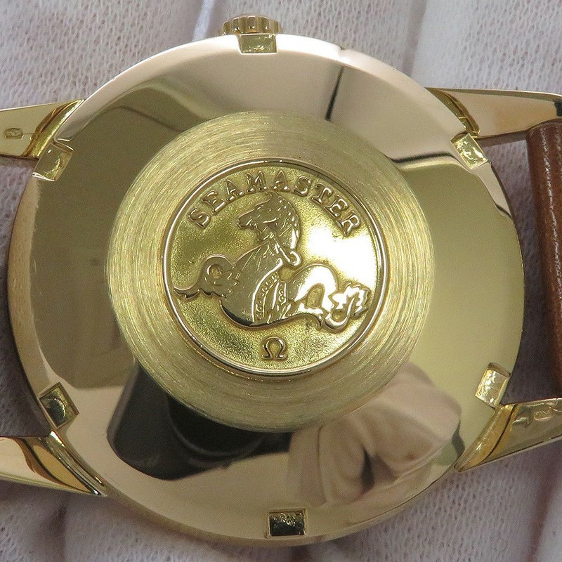 オメガ シーマスター 14704-3SC OMEGA 腕時計 黒文字盤 ヴィンテージウォッチ