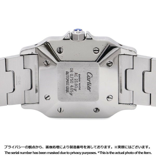 カルティエ サントスガルベ LM 81036283 Cartier 腕時計 アイボリー文字盤