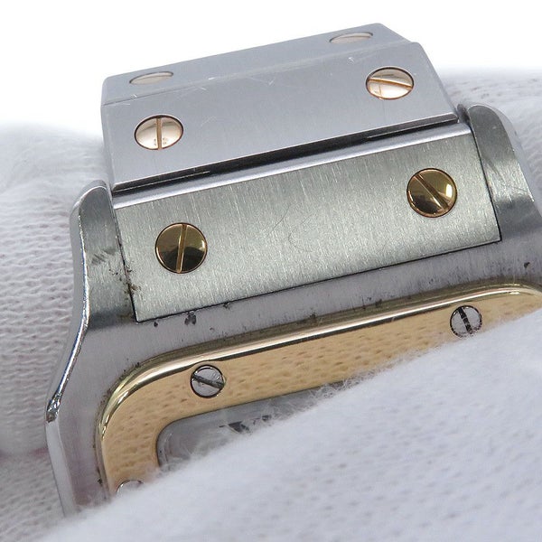 カルティエ サントスガルベ LM 81036283 Cartier 腕時計 アイボリー文字盤