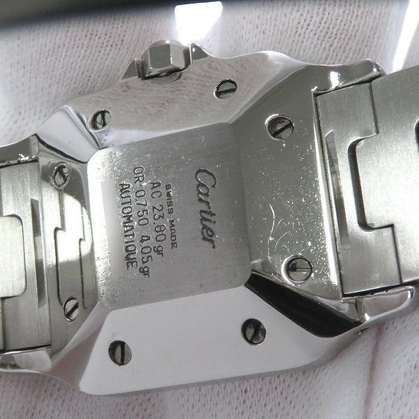 カルティエ サントスガルベ LM 81036283 Cartier 腕時計 アイボリー文字盤