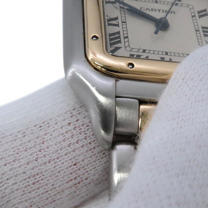 カルティエ パンテールMM 2ロウ W25028B6 Cartier 腕時計 アイボリー文字盤 クォーツ