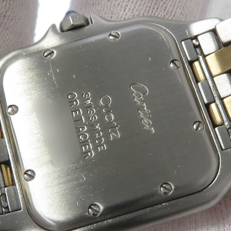 カルティエ パンテールMM 2ロウ W25028B6 Cartier 腕時計 アイボリー文字盤 クォーツ