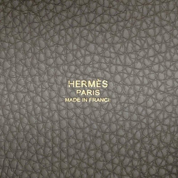 エルメス ハンドバッグ ピコタンロックPM グリメイヤー/ゴールド金具 トリヨンクレマンス U刻印