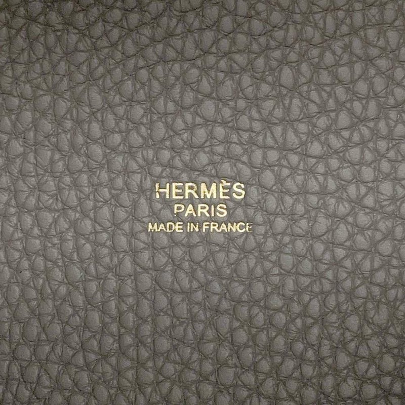 エルメス ハンドバッグ ピコタンロックPM グリメイヤー/ゴールド金具 トリヨンクレマンス U刻印