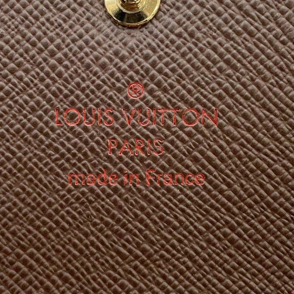 ルイヴィトン キーケース 6連 ダミエ・エベヌ ミュルティクレ6 N62630 ブラウン 新型金具