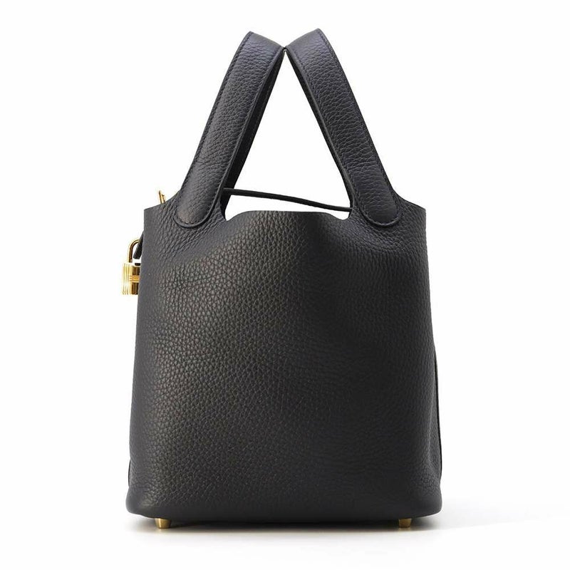 エルメス ハンドバッグ ピコタンロックPM キャバン/ゴールド金具 トリヨンクレマンス U刻印