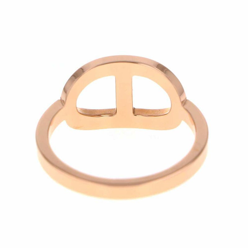 エルメス リング シェーヌ・ダンクル・コントゥールMM ダイヤモンド 33P 計0.21ct K18PGピンクゴールド リングサイズ54