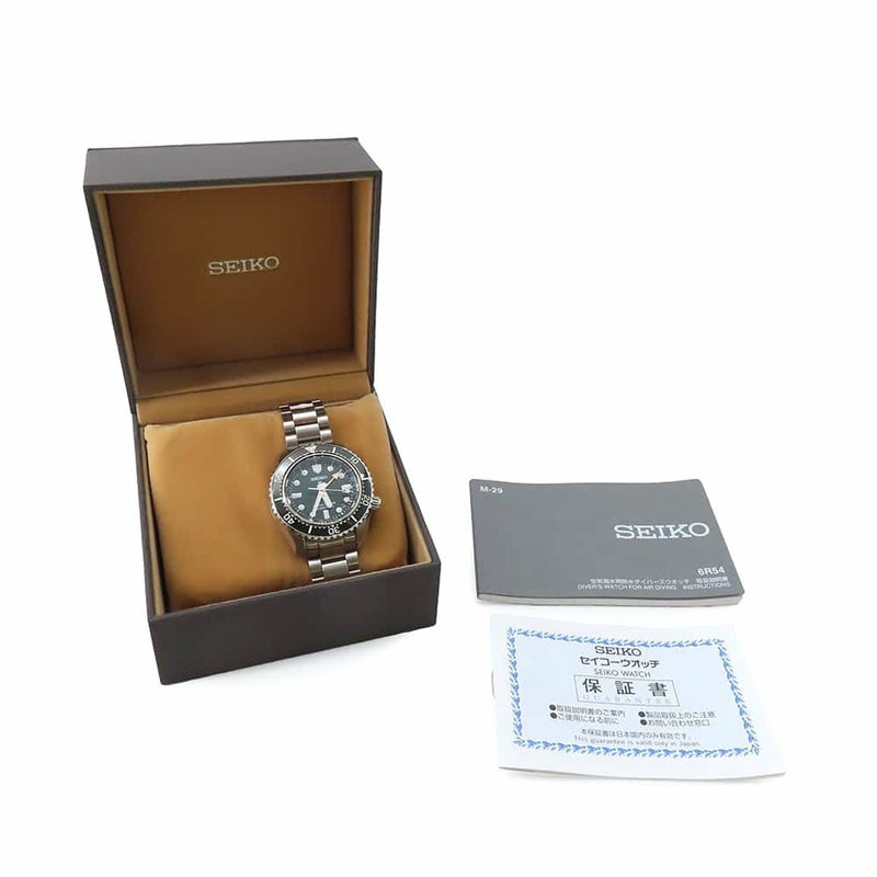 セイコー プロスペックス メカニカルダイバーズ 1968 ヘリテージ GMT SBEJ009 グリーン文字盤