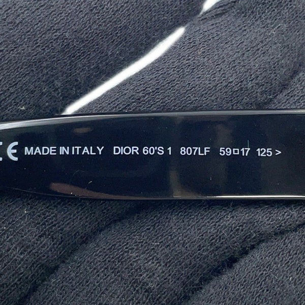 クリスチャン・ディオール サングラス DIOR 60‘S 807LF Christian Dior アイウェア 黒
