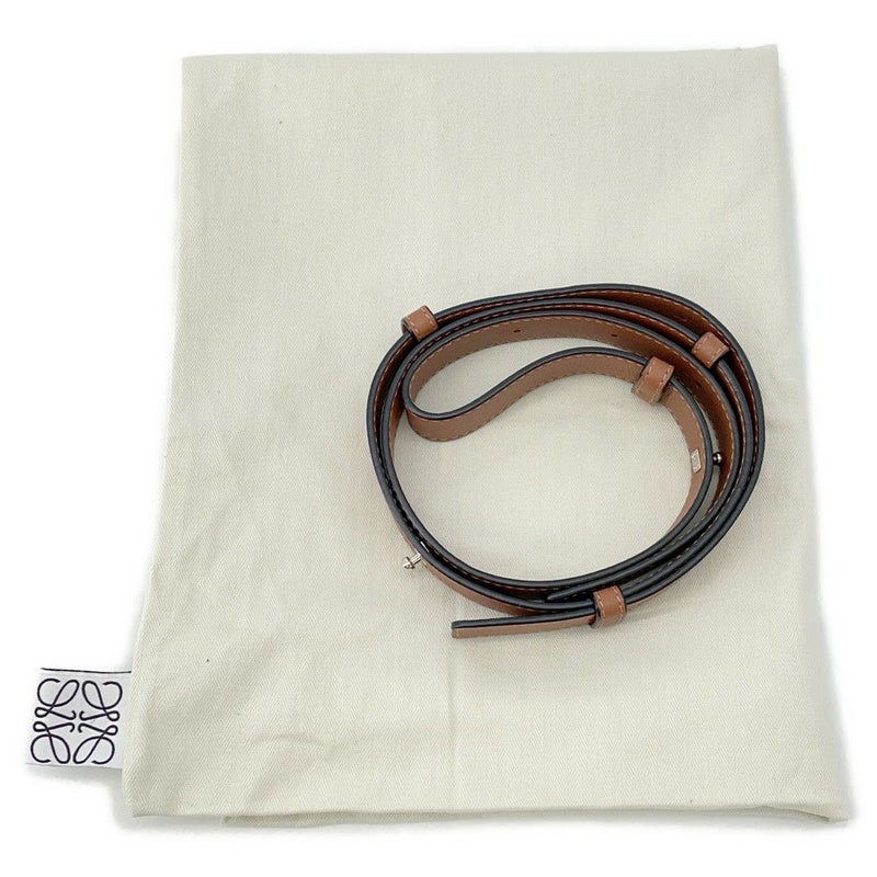 ロエベ ハンドバッグ ハンモック スモール クラシックカーフレザー A538S35X04 LOEWE 2way 黒 ブラウン