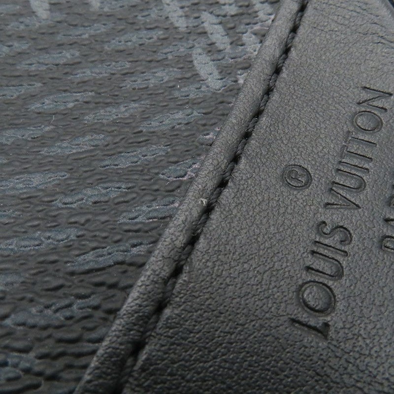 ルイヴィトン ショルダーバッグ ダミエ・グラフィット 3D トリオ・メッセンジャー N50017 LOUIS VUITTON メンズ ブラック 黒