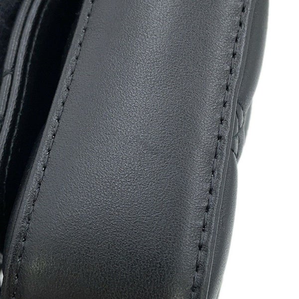 クリスチャン・ディオール チェーンショルダーバッグ My Dior ディオール トーク フォンバッグ カナージュ S0937ONMJ 黒