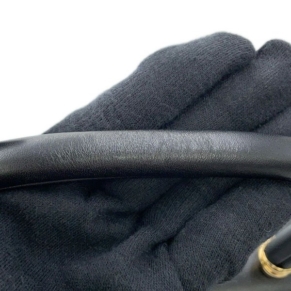 カルティエ ハンドバッグ パンテール レザー L1000121 Cartier 黒