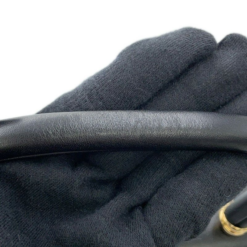 カルティエ ハンドバッグ パンテール レザー L1000121 Cartier 黒