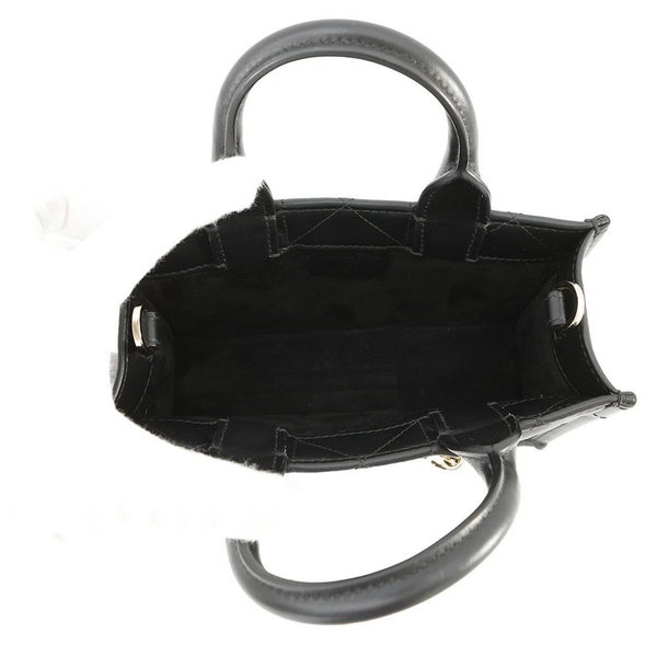 ディオール ハンドバッグ マクロカナージュ ブックトート ミニ カーフレザー S5573OWHP_M900 2way 黒