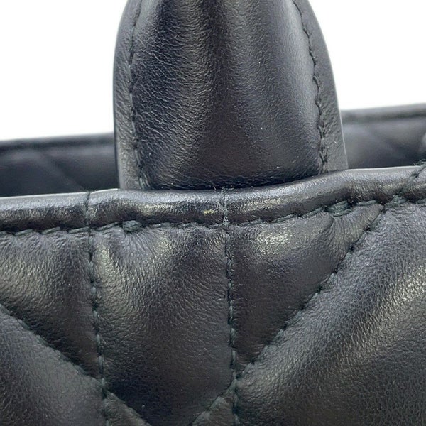 ディオール ハンドバッグ マクロカナージュ ブックトート ミニ カーフレザー S5573OWHP_M900 2way 黒