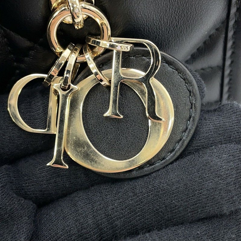 ディオール ハンドバッグ マクロカナージュ ブックトート ミニ カーフレザー S5573OWHP_M900 2way 黒