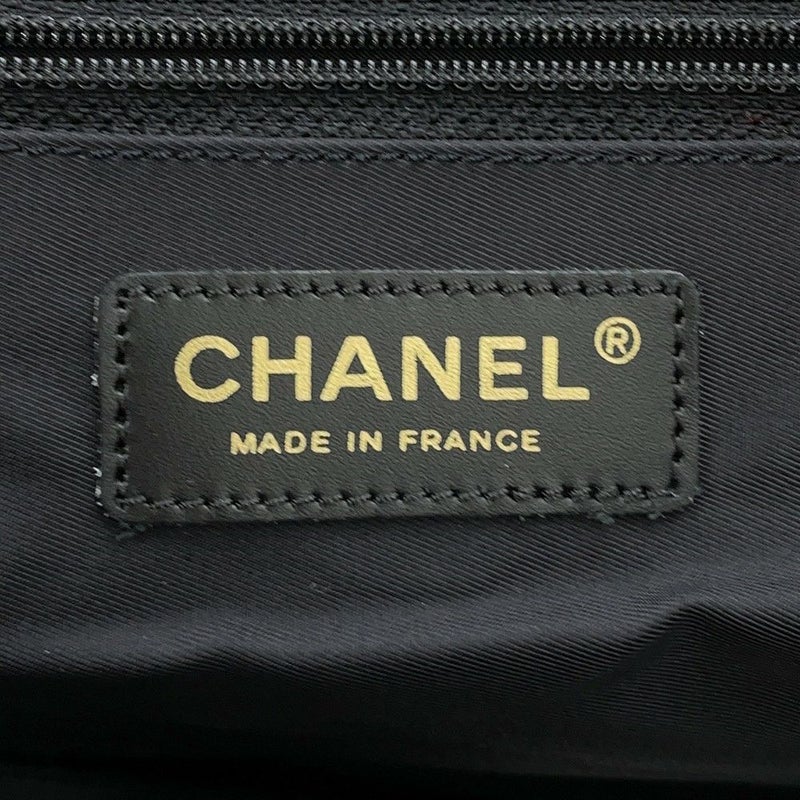 シャネル トートバッグ ココマーク ニュートラベルライン トートMM ナイロン A15991 CHANEL 黒