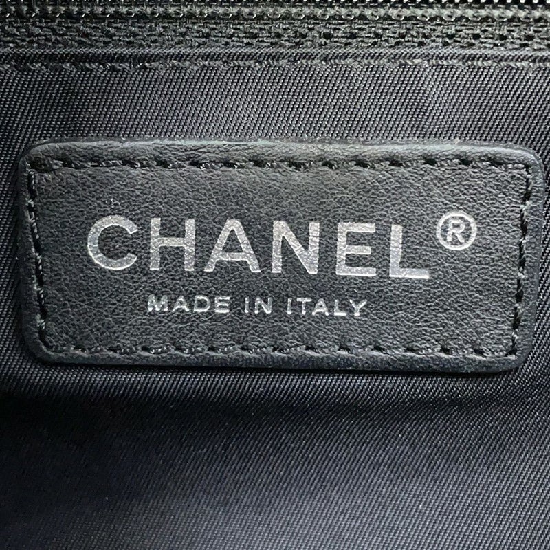 シャネル チェーンショルダーバッグ マトラッセ ココマーク スポーツライン シングルフラップ ハラコ キャンバス CHANEL 黒
