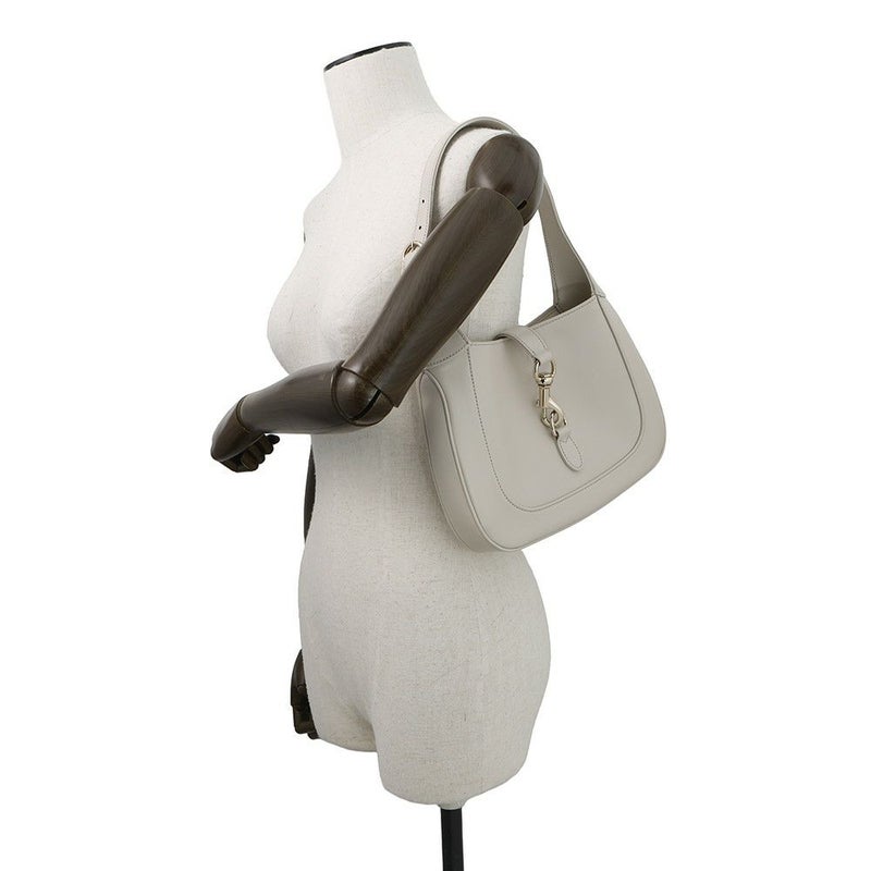 グッチ ショルダーバッグ ジャッキー スモール レザー 782849 GUCCI 2way 白