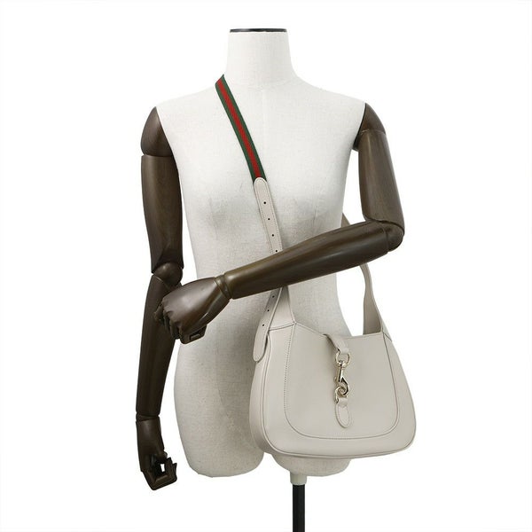 グッチ ショルダーバッグ ジャッキー スモール レザー 782849 GUCCI 2way 白