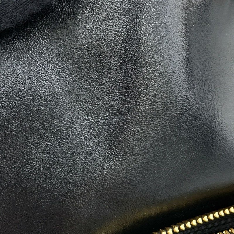 プラダ ハンドバッグ デュエット 巾着 ソフトカーフレザー 1BH038 PRADA 2way 黒