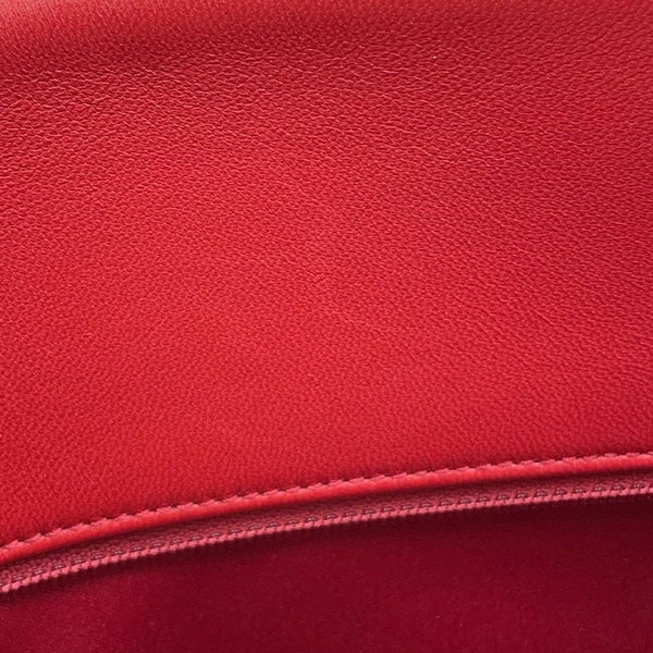 シャネル チェーントートバッグ ココマーク シェブロン ラムスキン CHANEL Vステッチ