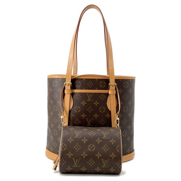ルイヴィトン ショルダーバッグ モノグラム バゲット SPO LOUIS VUITTON ヴィトン バッグ トートバッグ ポーチ付き