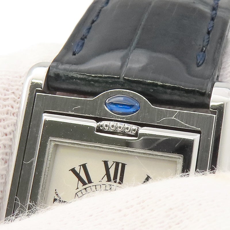 カルティエ タンク バスキュラント SM W1011158 Cartier 腕時計 アイボリー文字盤 クォーツ