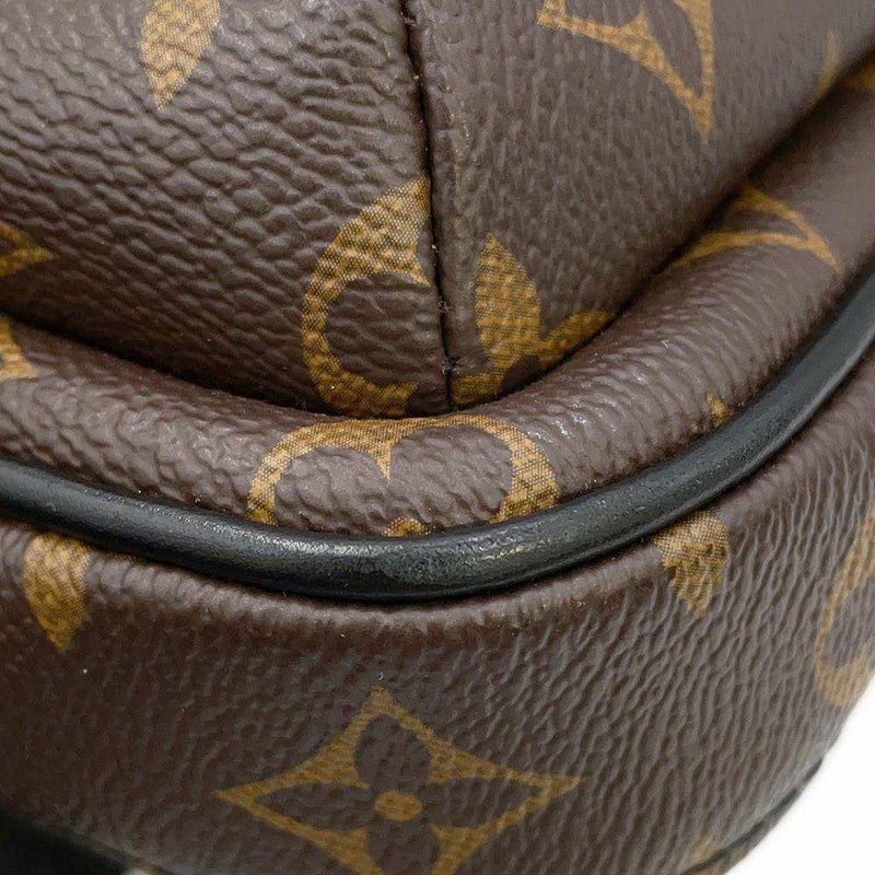 ルイヴィトン ボディバッグ モノグラム・マカサー アヴェニュー・スリングバッグ M46327 ショルダーバッグ 黒 ブラック