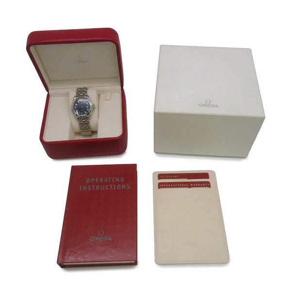 オメガ シーマスター 2511.81.00 OMEGA 腕時計 ブルー文字盤 クォーツ