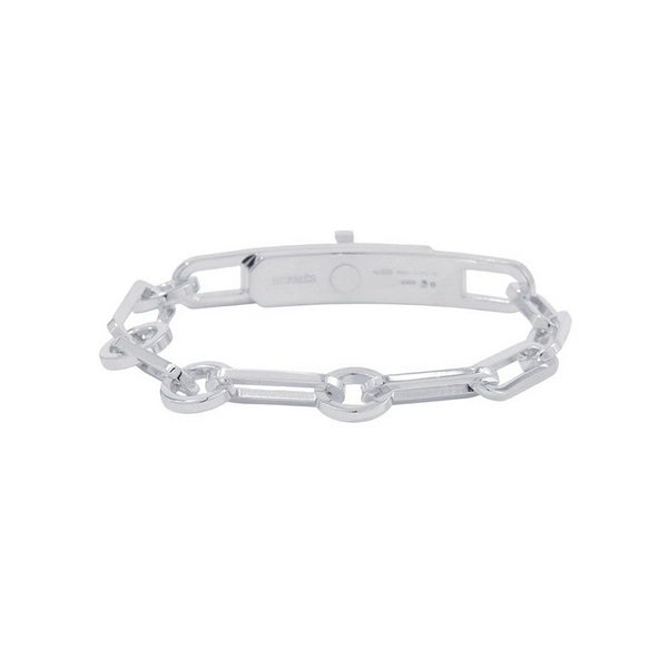 エルメス ブレスレット ケリー シェーヌ シンプルトゥール チェーン SV925シルバー サイズ15 HERMES ジュエリー