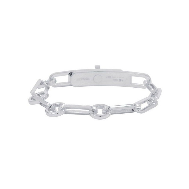 エルメス ブレスレット ケリー シェーヌ シンプルトゥール チェーン SV925シルバー サイズ15 HERMES ジュエリー