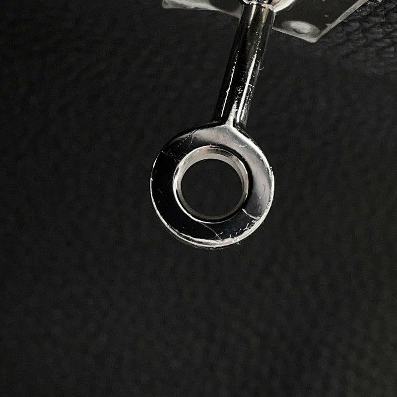 エルメス バーキン25 ブラック/シルバー金具 トゴ X刻印 HERMES Birkin ハンドバッグ