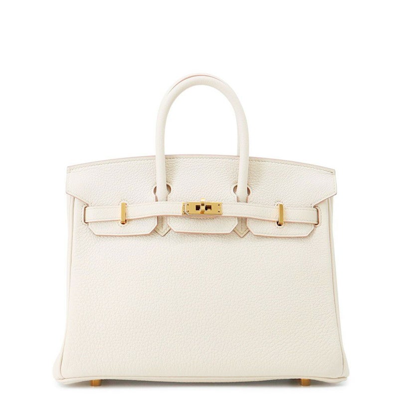 エルメス バーキン25 べトン/ゴールド金具 トゴ B刻印 HERMES Birkin ハンドバッグ