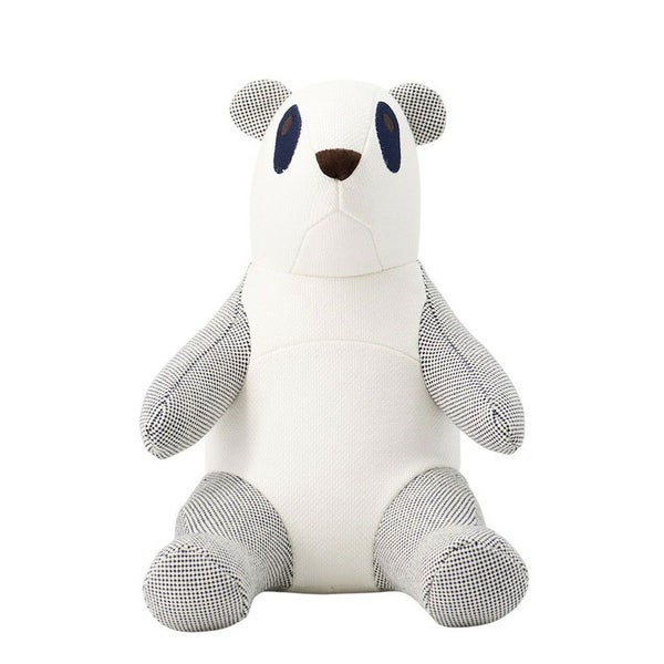 エルメス ぬいぐるみ パンダ エミール エポぺ ブルーインディゴ コットン HERMES トイ